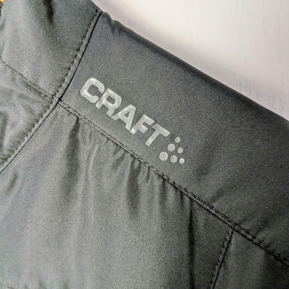 Craft Eaze Fusion Men’s Black Quilted Training Jacket – Size L #10 - Picture 2 of 5